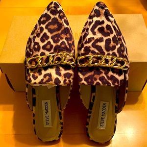 Steve Madden Faine Leo Leopard Size 8 New